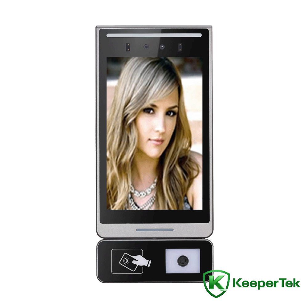 Macchina all-in-one KT-FR015 di ricunniscenza facciale da 8 pollici di carta di codice QR